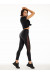 Лосины Vergo MAD LOVE Black Leather