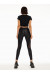 Лосины Vergo MAD LOVE Black Leather