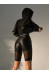 Шорты Vergo Hardy Black Leather