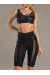 Шорты Vergo Mamba Black Leather