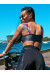 Топ Vergo Bra Jem Black Leather